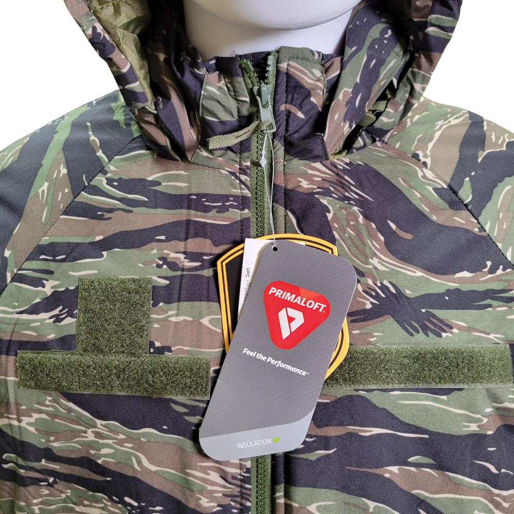 BAF Level 7 Primaloft Jacket, Tiger Stripe | PRIORITY ONE SURPLUS