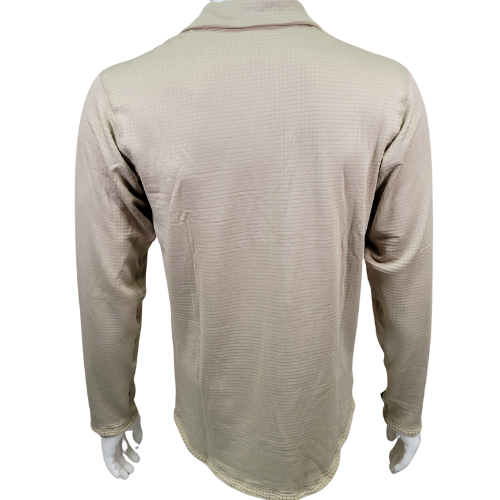 New n Bag USGI Polartec Coyote Fleece Pull Over With Half