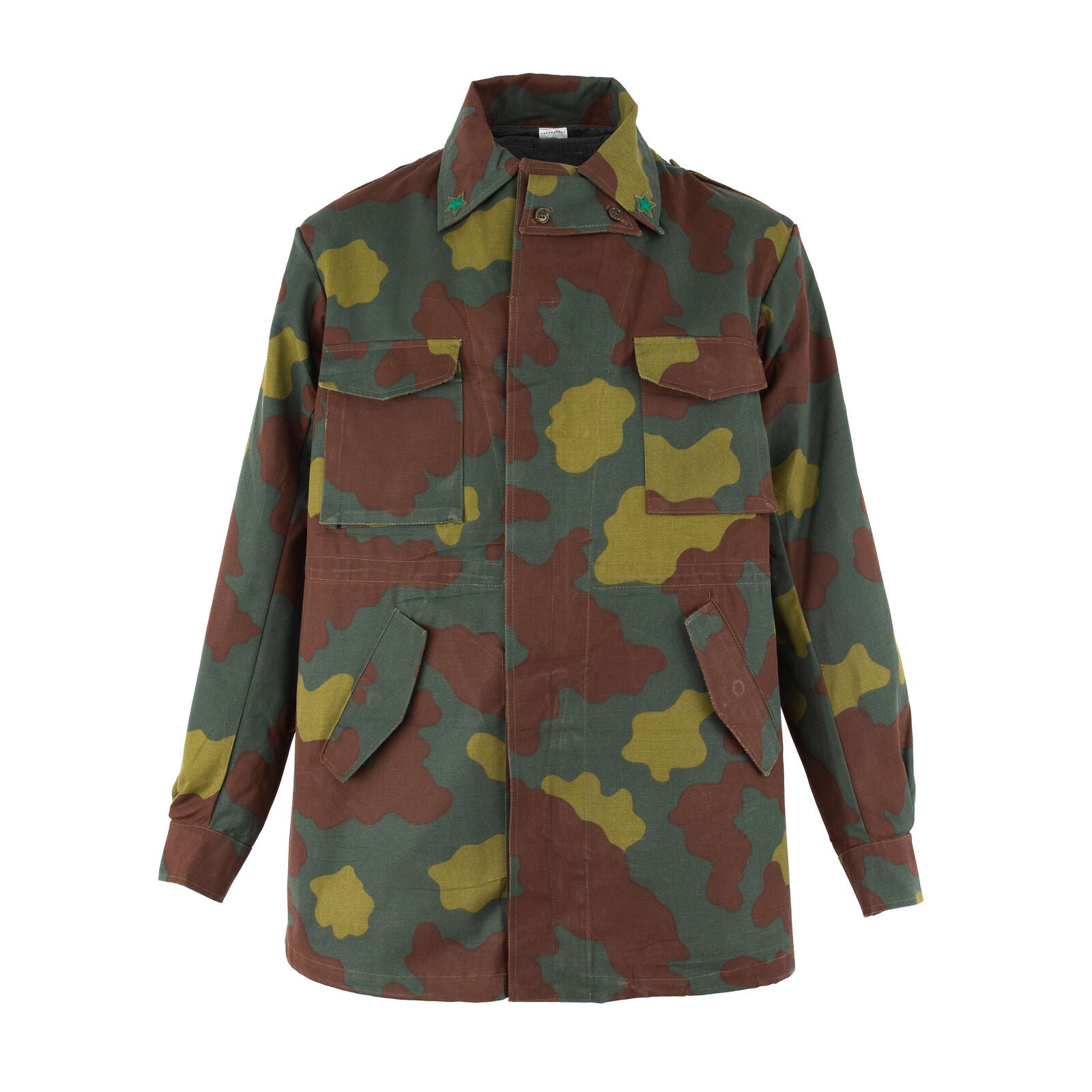 Italian Army San Marco Camo Field Jacket, Size Large | PRIORITY