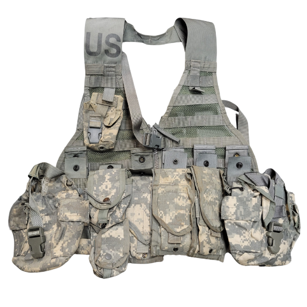 US Army ACU Rifleman Set, FLC w/ Pouches | PRIORITY ONE SURPLUS