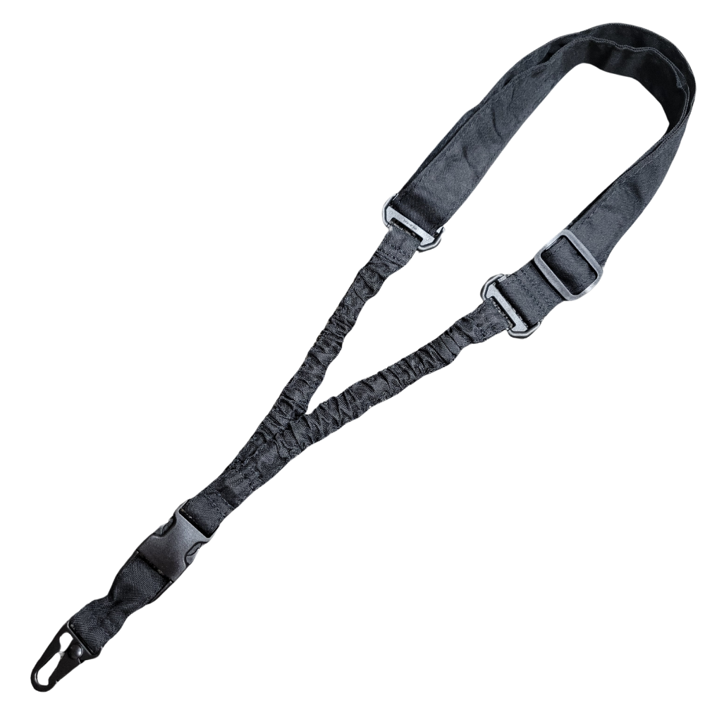 Miltec single point rifle sling black priority one surplus