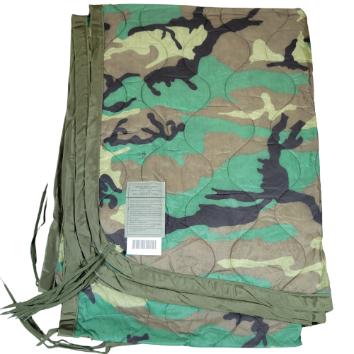 US Military Issue Woodland Poncho Liners NEW/Unissued PRIORITY ONE